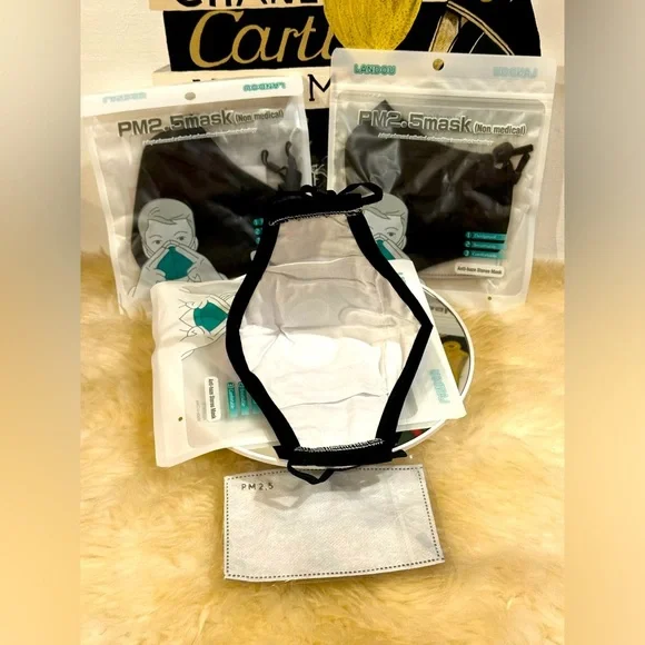 NIP Non Medical Dust proof Anti-haze Breathable Comfortable Mask 3 pieces - Picture 6 of 11